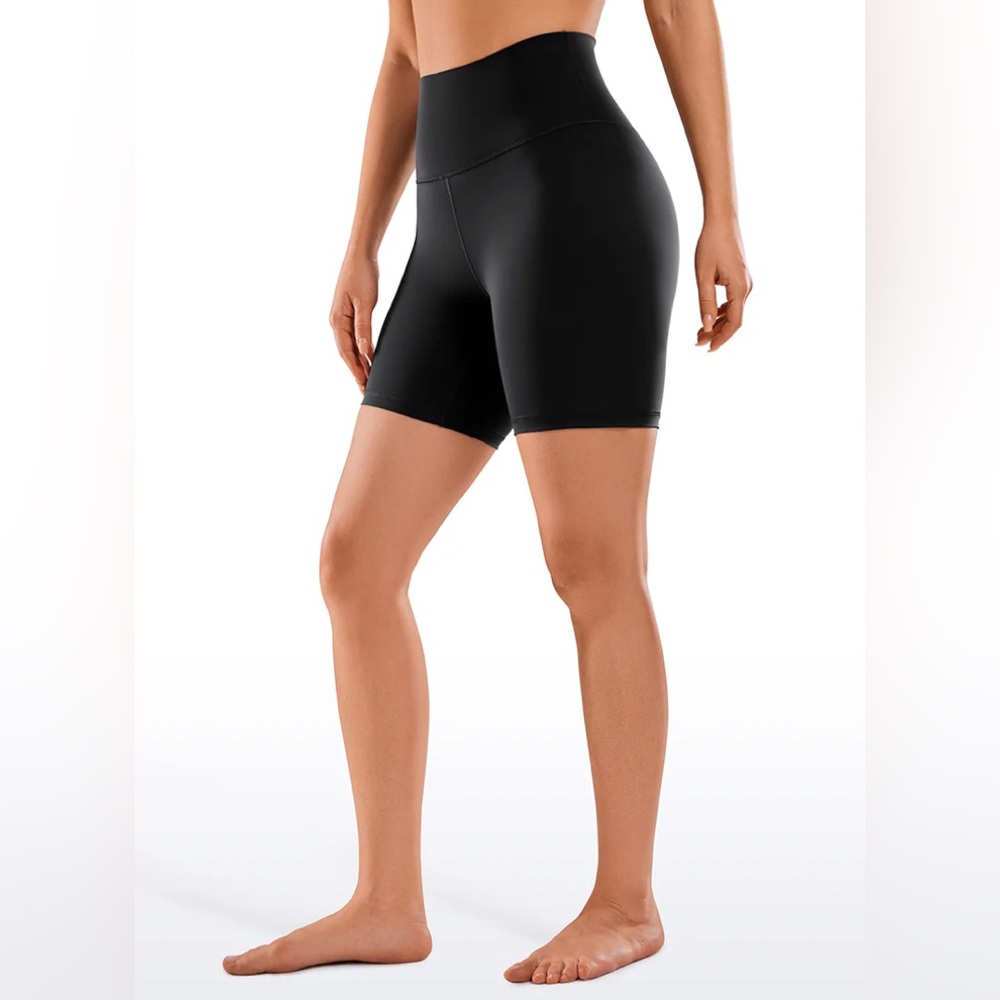 CRZ Naked Feeling Women's Black Shorts 4" Large